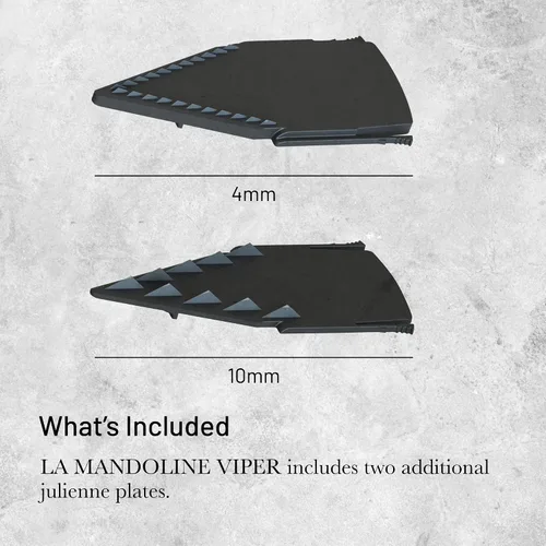 Miniatura 3 de de Buyer LA MANDOLINE VIPER - Herramienta de corte de dados de acero inoxidable - Ideal para cortar frutas y verduras en diferentes grosores