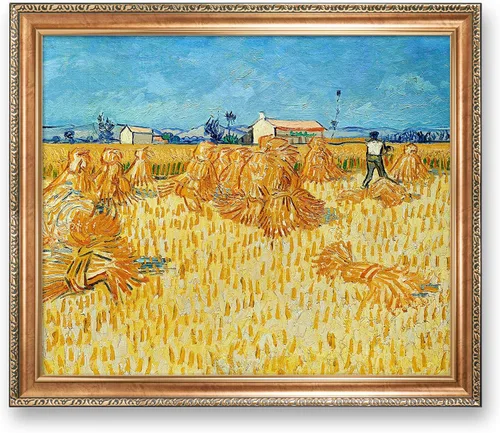 Miniatura 141 de A&T ARTWORK Noche estrellada sobre el Ródano de Vincent Van Gogh. Tamaño del marco: 36 x 30 pulgadas, tamaño de la imagen: 30 x 24 pulgadas