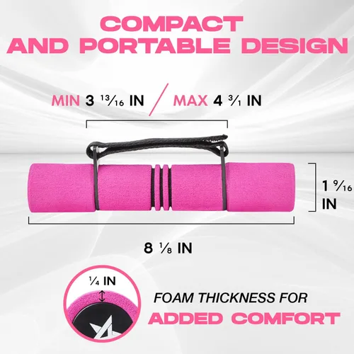 Miniatura 3 de Yes4All - Juego de pesas ajustables de mano para mancuernas de 2 piezas, perfectas para caminar o ejercicio de viaje para mujeres con correas