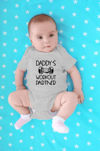 Miniatura 20 de CBTwear Body para bebé de entrenamiento para papá, adorable mameluco para niño, divertido y lindo traje para bebé
