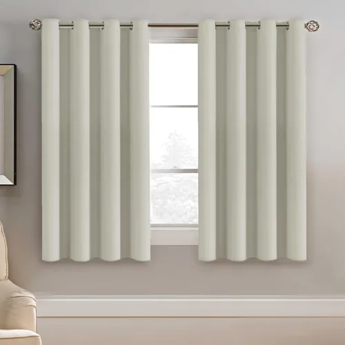 Miniatura 189 de H.VERSAILTEX - Cortinas blackout con aislamiento térmico y ojales en la parte superior, para patios, puertas correderas y división de habitaciones