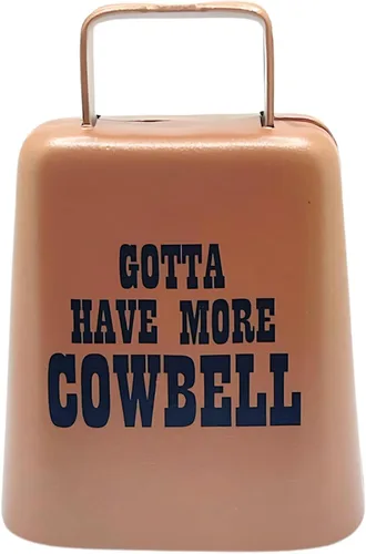 Miniatura 12 de Bevin Bells "Gotta Have More Cowbell" (X-Pequeño) Campana de Vaca de Kentucky con Color Cobre Hecha de Acero Fabricantes de Ruido Fuerte