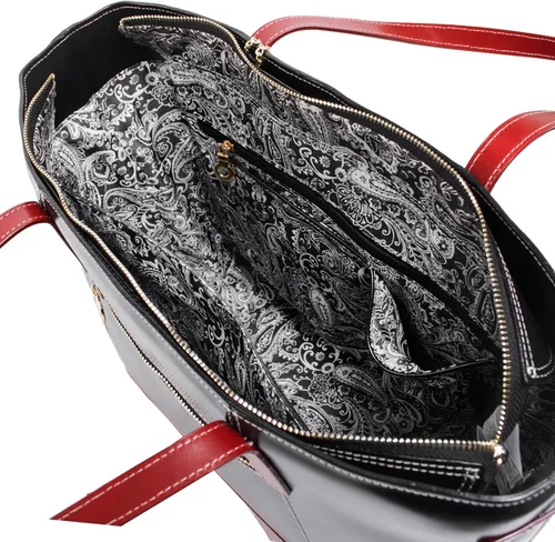 Miniatura 6 de McKlein Serafina - Bolso de piel para mujer con bolsillo para tablet