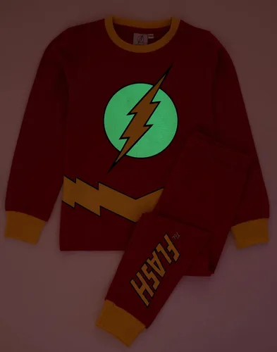 Miniatura 2 de DC Comics The Flash - Pijama para niños que brillan en la oscuridad