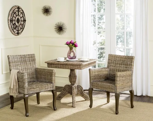 Miniatura 2 de Safavieh Home Collection Silla de comedor de mimbre natural Armando