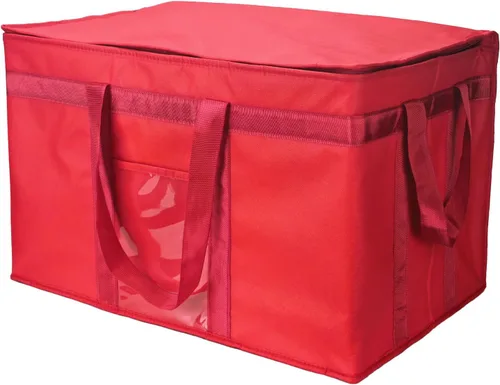 Miniatura 9 de Yalin XXXL - Bolsa térmica grande con aislamiento, enfriador de espuma de poliestireno para mantener los alimentos calientes o fríos, bolsa Negro