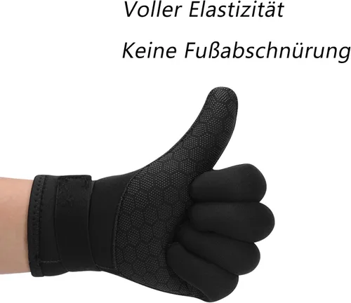 Miniatura 3 de Skyone Guantes de neopreno para buceo, guantes de buceo, guantes de surf de 0.118 pulgadas, 0.198 pulgadas, para hombres, mujeres, niños, térmicos