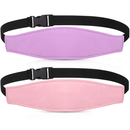Miniatura 16 de HESTYA 2 Piezas Banda de Soporte para Cabeza de Asiento de Coche para Bebés, Correa de Reposo para Silla de Paseo, Reposo de Cabeza para Dormir