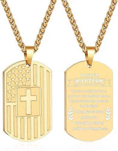 Miniatura 40 de Zocomi Rellenos de Media Navideña Regalo de Navidad - Para Mi Hijo Papá Hermano Marido Nieto Abuelo Novio Hombre Etiqueta de Perro Cruz Collar