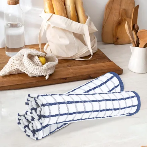 Miniatura 326 de Urban Villa Toallas de cocina 100% algodón para cocina (juego de 6) 20"x30" toallas de cocina altamente absorbentes, juego de ropa de cocina