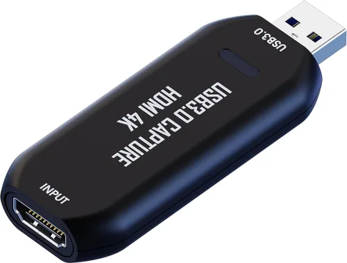 Miniatura 7 de VIXLW Tarjeta de Captura de Video HDMI 4K, Tarjeta de Enlace de Cámara, Adaptador de Audio de Juego HDMI a USB 2.0, Dispositivo de Captura