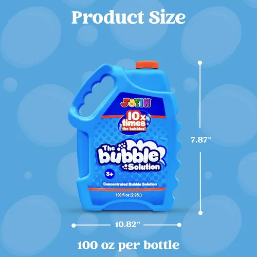 Miniatura 7 de JOYIN Solución concentrada de burbujas de 100 onzas (hasta 8 galones) para fiestas grandes en celebraciones de verano, recuerdo de fiesta, juguete