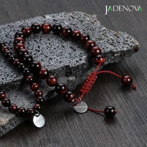 Miniatura 6 de JADENOVA - Brazalete de piedras de yoga para parejas