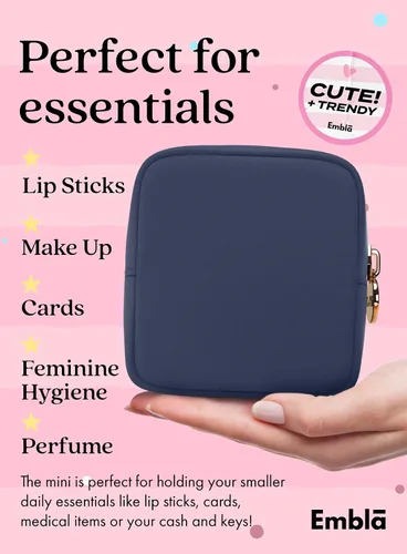 Miniatura 3 de Bolsa de Maquillaje de Viaje Embla Bolsa de Artículos de Aseo de Viaje, Zafiro, Mini, Mini