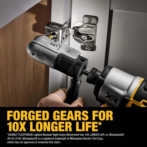 Miniatura 6 de DEWALT FLEXTORQ - Fijación modular de ángulo recto iluminada para controlador de impacto (DWALRAFT)
