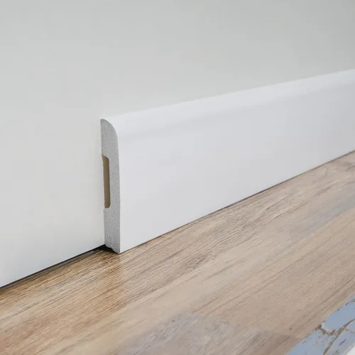 Miniatura 10 de Art3d Moldura para zócalo de pared, paquete de 8 unidades de 56 x 3.2 pulgadas, zócalo de poliestireno de alto impacto, instalado con pegamento
