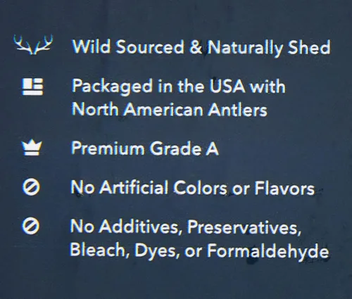 Miniatura 9 de Marca Amazon – Cuerno de alce dividido Wag con desprendimiento natural, de larga duración para masticadores agresivos, mediano
