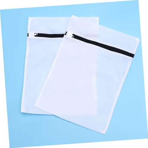 Miniatura 8 de NOLITOY Juego de 6 bolsas de lavandería de malla, bolsas con cremallera para ropa interior, medias
