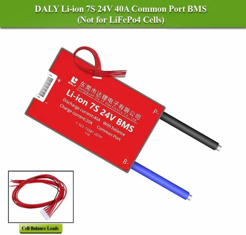 Miniatura 8 de DALY Smart BMS 24V L-ion 7S 30A con módulo Bluetooth programa de restablecimiento de puerto común para paquete de batería de litio DIY