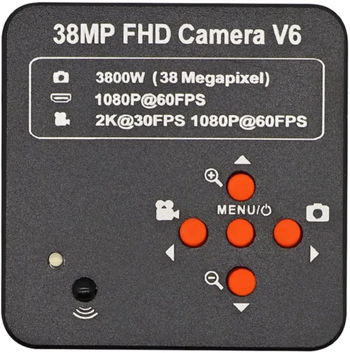 Miniatura 6 de Kit de microscopio 1080P USB Cámara de microscopio digital industrial con montaje en C para adaptadores de lente de microscopio binocular trinocular