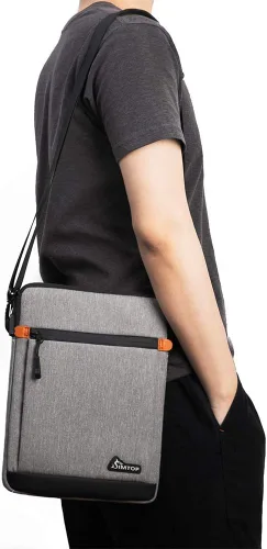 Miniatura 6 de SIMTOP Funda para tablet de 11 pulgadas, compatible con iPad Pro de 11 pulgadas (M4), iPad Air de 11 pulgadas (M3), iPad de 11 pulgadas (A16), Gris