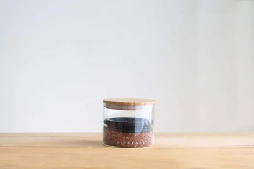 Miniatura 4 de AirScape Paquete de recipiente de almacenamiento de alimentos de vidrio y cuchara, tapa hermética patentada por Estados Unidos que conserva