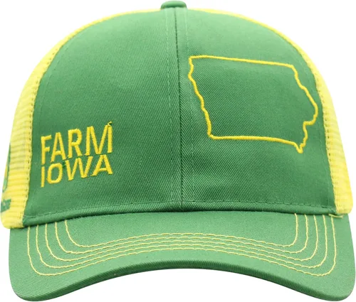 Miniatura 60 de John Deere Gorra de béisbol con logotipo y malla trasera con contraste, para hombre
