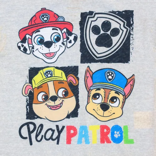 Miniatura 5 de Paw Patrol Conjunto de pijama para niños, camiseta y pantalones cortos de 2 piezas