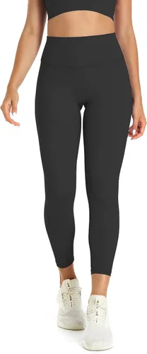 NEPOAGYM Leggings de cintura alta para mujer, sin costuras frontales, leggings de yoga ligeros de 2528 pulgadas, 78 pulgadas y longitud completa