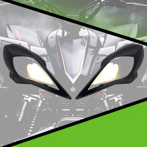 Miniatura 3 de Fundas para faros delanteros izquierdo y derecho compatibles con Yamaha Raptor 700 250 350, YFZ 450 YFZ450R YFZ450X, Wolverine 350 450, accesorios