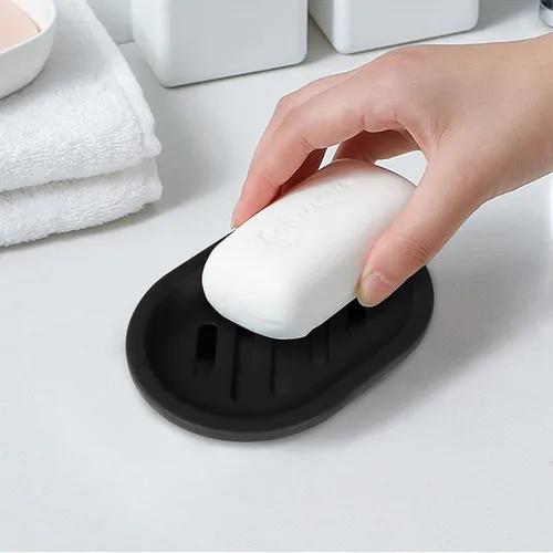 Miniatura 6 de Topsky Jabonera para ducha, 2 jaboneras, ahorradores de jabón para barra de jabón, soporte de barra de jabón para ducha con bandeja de goteo