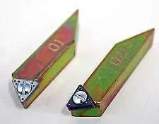 Juego de brocas de soporte de rastrillo negativo para torno de freno Ammco 4000 6999 Nuevo