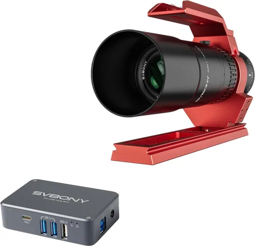 Miniatura 10 de SVBONY Telescopio SV545 Petzval Lens APO, F4.5, 7.992 in de longitud focal, plano de campo integrado, telescopio refractor profesional compatible