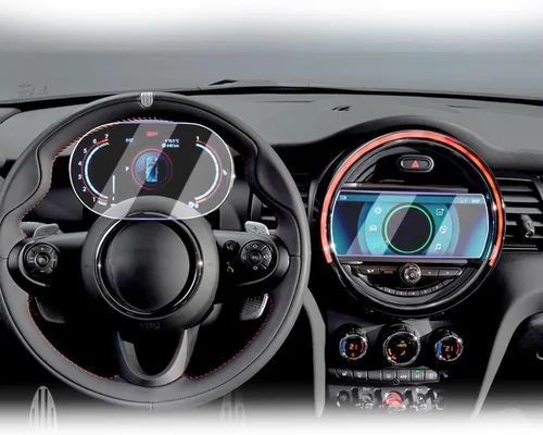 Protector de pantalla Mini Cooper F55 F56 F57 2024 2025 Mini 8.8 pulgadas, protector de pantalla de infoentretenimiento, láminas protectoras de Mini