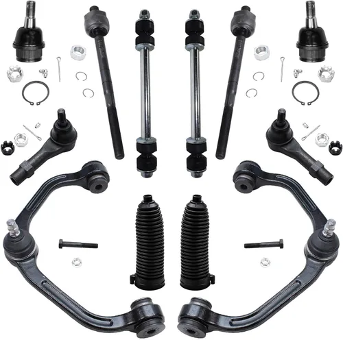 Miniatura 42 de Detroit Axle - Kit de suspensión delantera de 12 piezas para Mercury Grand Marquis Ford Crown Victoria Town Car 2003-2011, 2 brazos de control