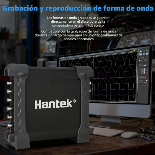 Miniatura 7 de Hantek 1008B - Osciloscopio de diagnóstico automotriz de 8 canales/Tarjeta DAQ/Generador programable de 8 canales