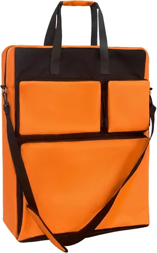 Miniatura 8 de Bolsa acolchada para panel solar, para panel solar Jackery de 100 vatios, diseño de doble capa, puede contener 2 paneles de batería.