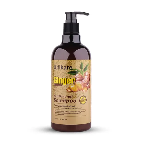 Miniatura 8 de Champú de jengibre para el cabello caspa, tratamiento anticaspa, champú para el cuidado del cuero cabelludo seco con picazón, aceite de extracto