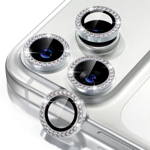 Miniatura 43 de Misea Compatible con iPhone 17 Pro/iPhone 17 Pro Max Protector de Lente de Cámara Brillante, Vidrio Templado 9H Cubierta de Cámara Protector
