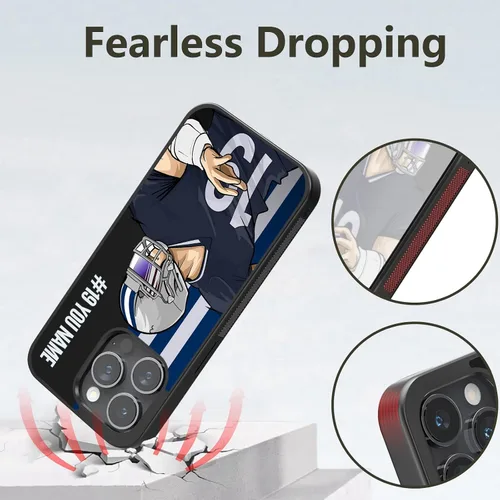 Miniatura 5 de Fundas personalizadas para teléfono con número y nombre para Samsung Galaxy S10/S20/S21/S22 S23/Ultra/Plus/FE, Note 8/9/10/20/Plus/Ultra, Galaxy