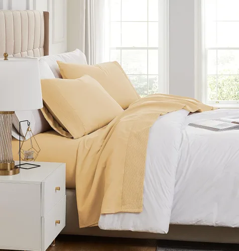 Miniatura 32 de Southshore Fine Linens®, juego de ropa de cama con bolsillo profundo, Microfibra, Negro, gemelo