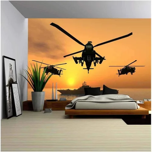 Miniatura 18 de wall26 Papel para pared autoadhesivo, grande, serie de murales, WMR-WP-X-D668-66x24x4