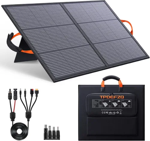 Miniatura 10 de Panel solar portátil tipo N 16BB 200W para estación de energía ETFE Panel solar plegable de alta eficiencia del 25% IP68 Kit de paneles solares 200
