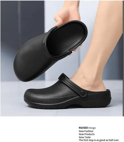 Miniatura 2 de Unisex EVA Clogs Waterproof Comfortable Oil-Resistant Non-Slip Work Shoes for Chef Nurse