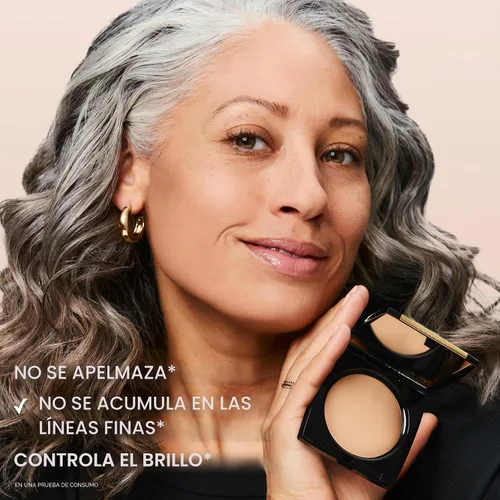 Miniatura 7 de Lancôme Base en polvo de doble acabado: acabado natural, cobertura transparente a completa, base de polvo de larga duración, controla el brillo 310