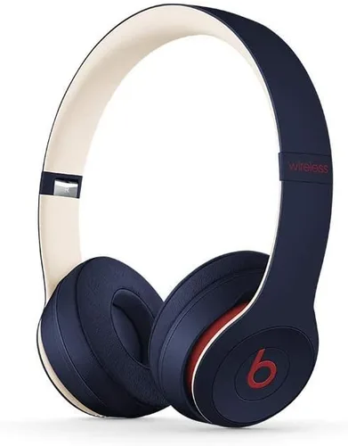 Miniatura 20 de Beats Solo3 Auriculares inalámbricos sobre la oreja – Colección Beats Decade – Desafiante Negro-Rojo (Renovado)