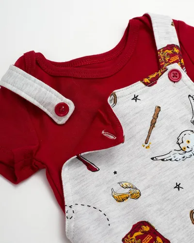 Miniatura 6 de Harry Potter Conjunto de camiseta y mameluco corto para bebés, ropa de bebé