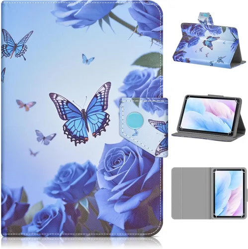 Miniatura 10 de DETUOSI Funda universal para tableta de 7.0 pulgadas, funda para tableta Android de 7 pulgadas, funda protectora portátil de viaje de piel sintética