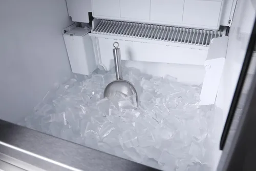 Miniatura 7 de KoolMore Máquina de hacer hielo comercial de 18 pulgadas, hielo creciente de 100 libras/24 horas, almacenamiento de 30 libras, bajo encimera