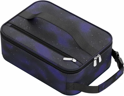 Miniatura 13 de HowFly Pequeña bolsa de merienda aislada para niños - Lonchera para mujeres/hombres - Bolsas de almuerzo enfriadoras plegables y reutilizables
